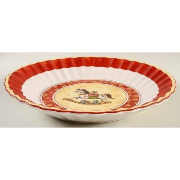 Villeroy & Boch Holiday Villeroy Boch Christmas Toys Fantasy Rocking Horse Plate 3779 Poshmark